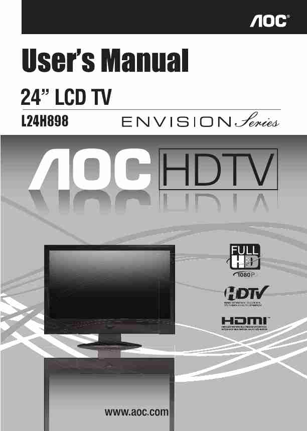 AOC Flat Panel Television L24H898-page_pdf